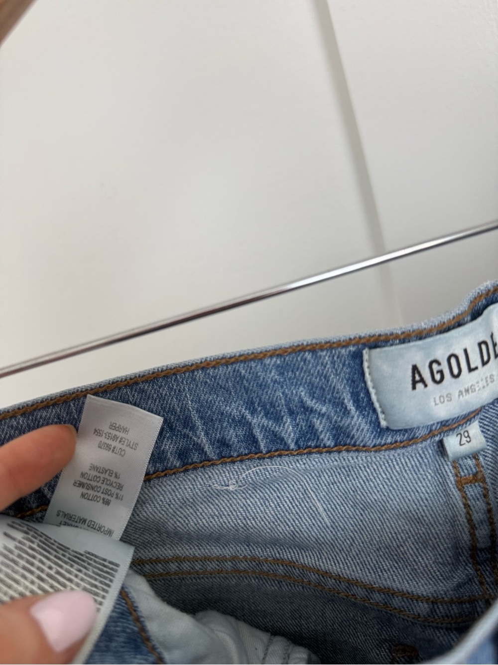 Agolde Harper Straight Jeans - Picture 3 of 4